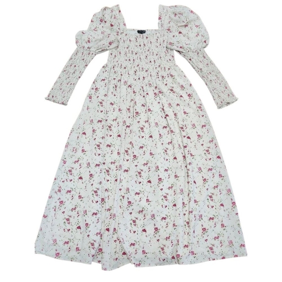 Sister Jane Exclusives Floral Notes Maxi Dress Size L - Picture 2 of 14